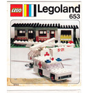 LEGO Ambulance and Helicopter Set 653-1 Instructions