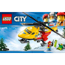 LEGO Ambulance Helicopter Set 60179 Instructions