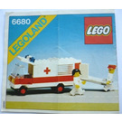 LEGO Ambulance Set 6680 Instructions