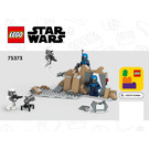 LEGO Ambush on Mandalore Battle Pack  75373 Instructies