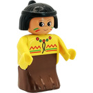 LEGO American Indian Woman Duplo Abbildung