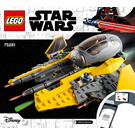 LEGO Anakin's Jedi Interceptor 75281 Instrukce