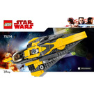 LEGO Anakin's Jedi Starfighter 75214 Instructions