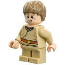 LEGO Anakin Skywalker con Piernas cortas y Correa con Gold Buckle y Pouches Minifigura