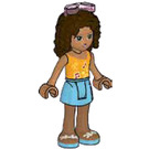 LEGO Andrea, Medium Azure Skirt Minifigur