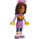 LEGO Andrea, Medium Lavendel Rok Minifiguur