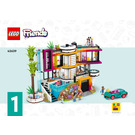LEGO Andrea's Modern Mansion Set 42639 Instructions