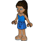 LEGO Andrea with Blue Dress Minifigure