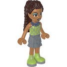 LEGO Andrea met Groen Kleding Minifiguur