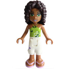 LEGO Andrea with Lime Music Top and White Trousers Minifigure