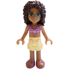 LEGO Andrea with Magenta Bikini Top Minifigure
