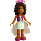 LEGO Andrea with Magenta Vest and Sequined Skirt with Sunglasses Minifigure