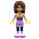 LEGO Andrea med Ski Clothes Minifigur