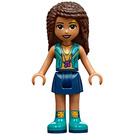LEGO Andrea with Turquoise Vest and Shoes Minifigure