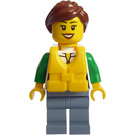 LEGO Angler Vrouwelijk Minifiguur