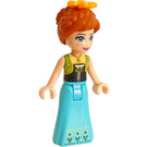 LEGO Anna - Středně azurová Sukně Minifigurka