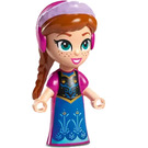 LEGO Anna (Micro Doll) with Magenta Dress Minifigure