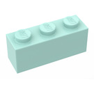 LEGO Aqua Brick 1 x 3 (3622 / 45505)