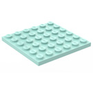 LEGO Aqua Plate 6 x 6 (3958)