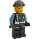 LEGO Aqua Raider with Gray Cap and Cheek Lines Minifigure