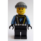 LEGO Aqua Raider with Gray Cap Minifigure