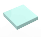 LEGO Aqua Tile 2 x 2 with Groove (3068 / 88409)