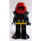 LEGO Aquashark 1 mit Schwarz Flippers Minifigur