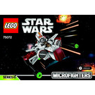 LEGO ARC-170 Starfighter Microfighter Set 75072 Instructions