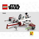 LEGO ARC-170 Starfighter Set 75402 Instructions