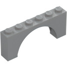 LEGO Boog 1 x 6 x 2 Top met gemiddelde dikte (15254)