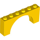 LEGO Boog 1 x 6 x 2 Dunne top zonder versterkte onderkant (12939)