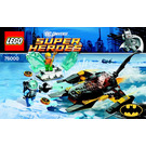 LEGO Arctic Batman vs. Mr. Freeze: Aquaman on Ice Set 76000 Instructions