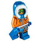 LEGO Arctic Explorer (Male) with Fur Hood and Green Goggles Minifigure