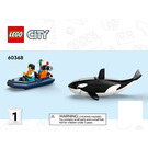 LEGO Arctic Explorer Ship 60368 Instrukce