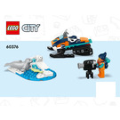 LEGO Arctic Explorer Snowmobile Set 60376 Instructions