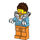 LEGO Arktický Explorer - Bílá Srst Límec Minifigurka