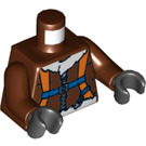 LEGO Arctic Helicrane Pilot Minifig Torso (973 / 76382)