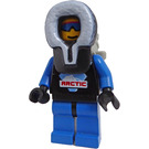 LEGO Arctic Male mit Light Grau Der Rücken Pack Minifigur