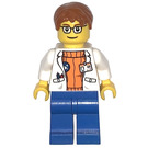 LEGO Arktis Scientist mit Brille Minifigur