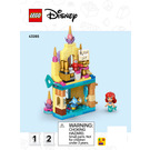 LEGO Ariel's Magical Mini Palace Set 43285 Instructions