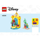 LEGO Ariel's Music Stage 43235 Instructions