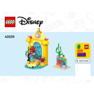 LEGO Ariel's Music Stage 43235 Instruktioner