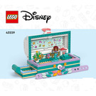 LEGO Ariel's Treasure Chest 43229 Instructions