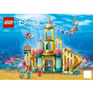 LEGO Ariel's Underwater Palace Set 43207 Instructions