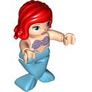 LEGO Ariel med Azure Mermaid Bakre del Duplo figur