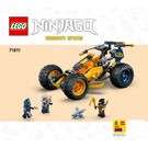 LEGO Arin's Ninja Off-Road Buggy Car 71811 Instructions