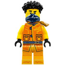 LEGO Arin with Dark Blue Face Mask and Shoulder Armor Minifigure