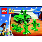 LEGO Army Men on Patrol 7595 Instructies