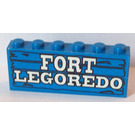 LEGO Assembly of bricks with FORT LEGOREDO decoration (for sets 6769 and 6762)