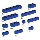LEGO Assorted Bleu Bricks 10009